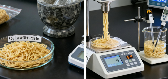 面條檢測(cè)項(xiàng)目