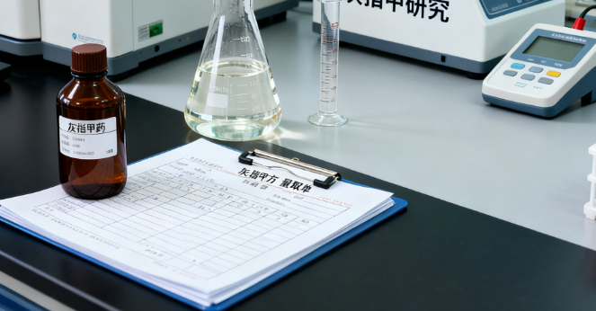 灰指甲藥配方分析檢測