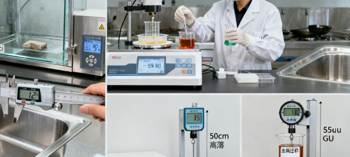 不銹鋼廚房設備檢測