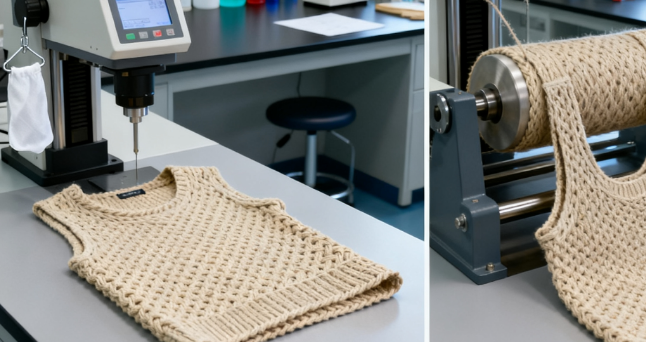 集密編織服飾性能檢測