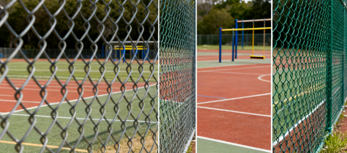 戶外運(yùn)動(dòng)場鏈環(huán)欄柵檢測